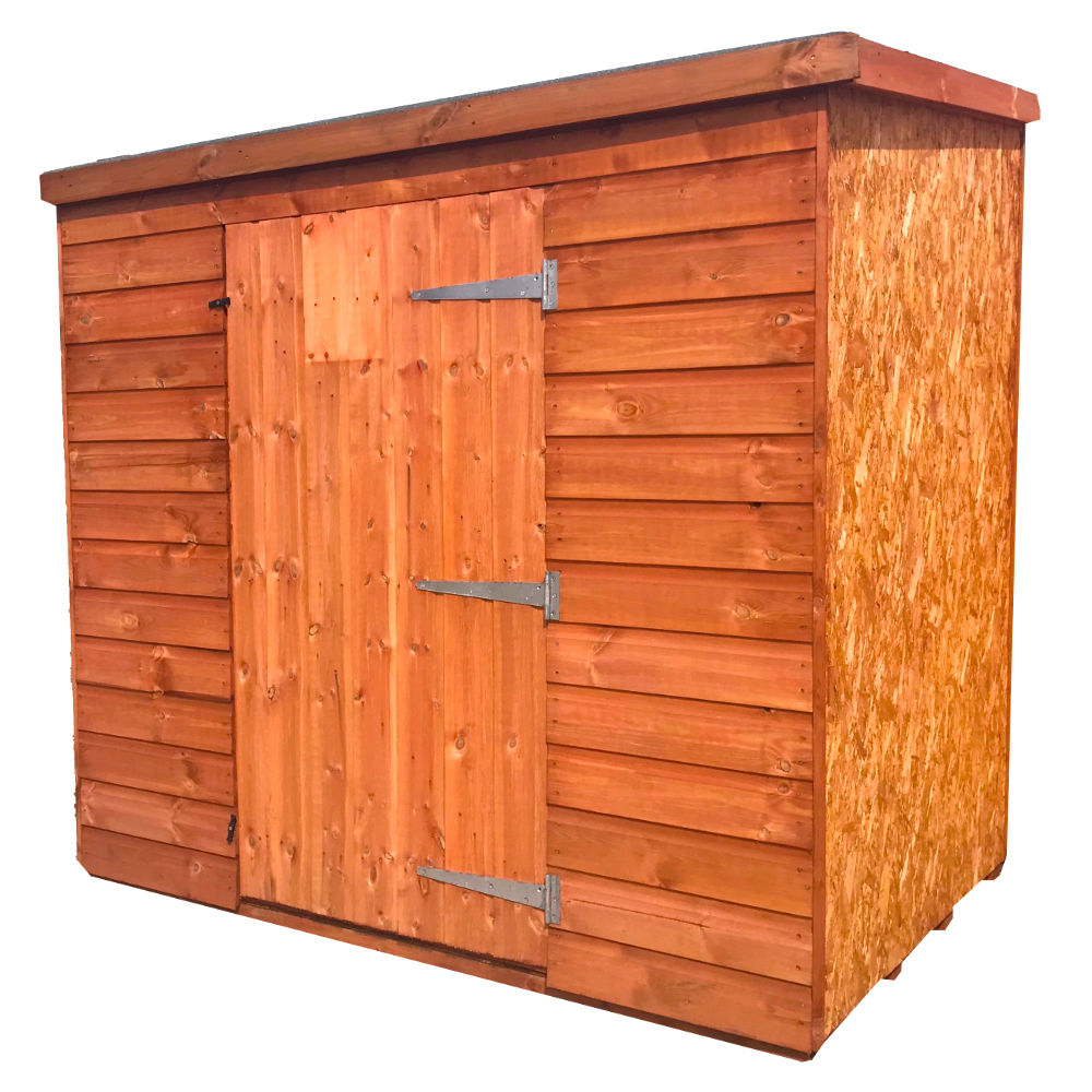 8x6 Budget Wooden Garden Shed - Pent C